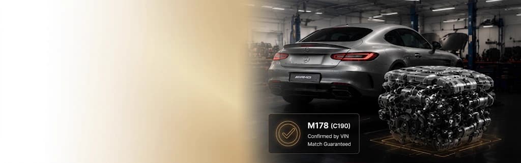 Mercedes touring in workshop